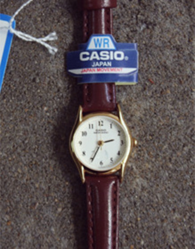 CASIO leather brown watch (2type!) 펭귄입고! 