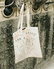 sanfrancisco eco - bag ( 블랙 , 네이비 , 아이 ) 재입고!