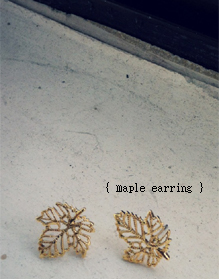 maple earring