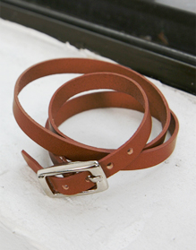 buckle leather bracelet (가죽)