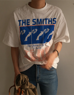 the smiths - T ( 화이트 , 베이지 )
