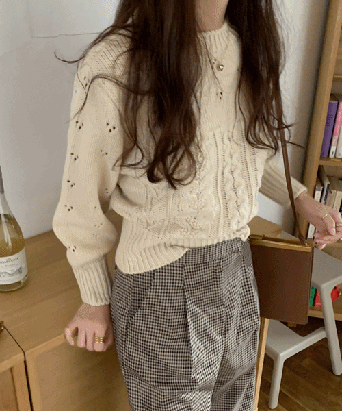 bonny vintage knit ( 빈티지 무드 니트 )