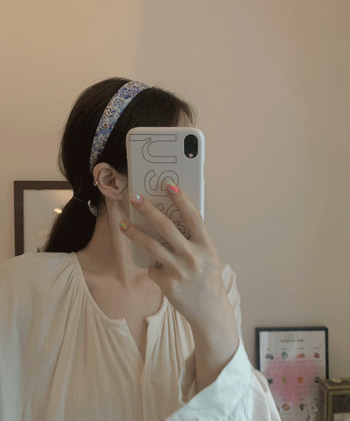 (100세트 무료배송 )liberty floral hairband ( 4컬러세트 )