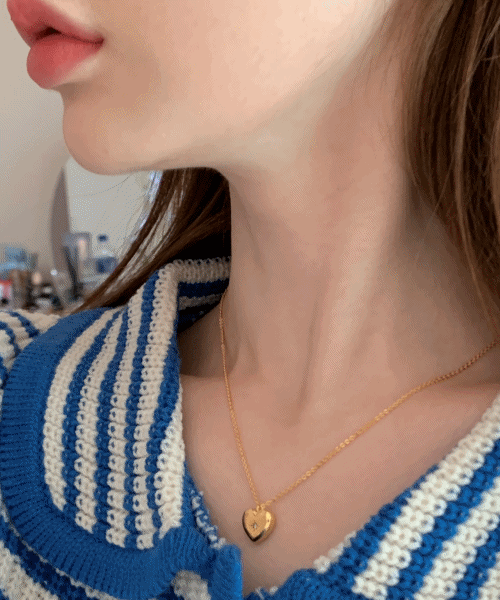 star heart necklace ( 포인트 목걸이 )