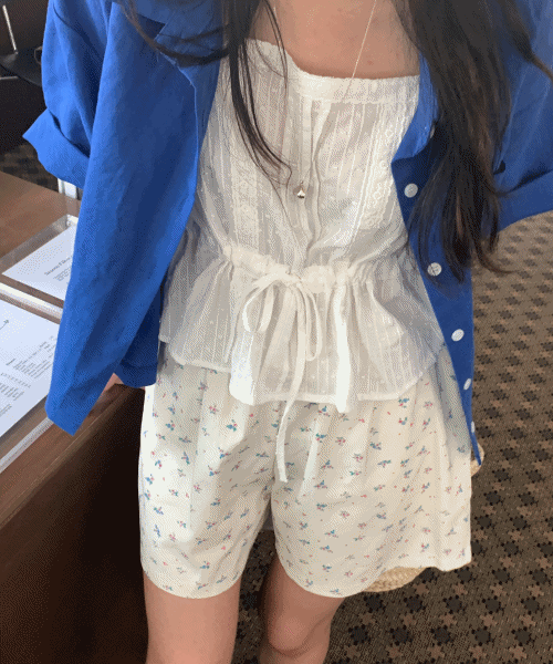 mellow floral shorts ( 플라워 쇼츠 )
