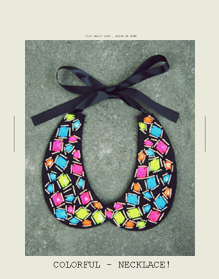 COLORFUL - NECKLACE!
