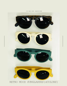 retro mood sunglasses (4colors!)