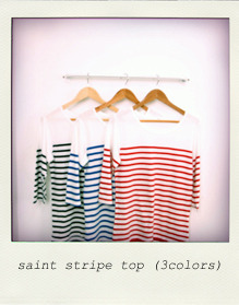 마지막수량! saint stripe top (3colors)