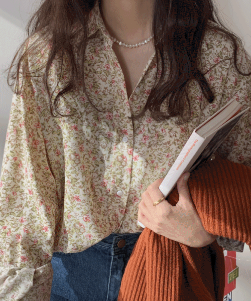 spell flower blouse ( 스페셜 아이템 )