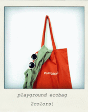 playground ecobag ( 오렌지 / 블루 ) 업뎃완료!